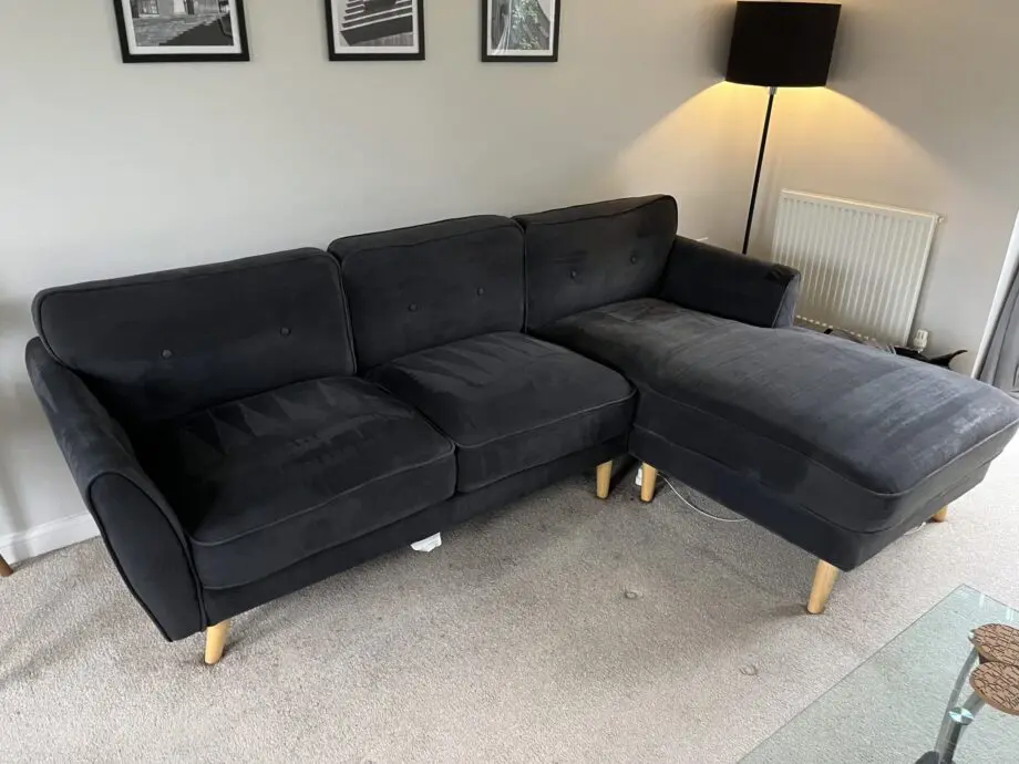 Grey L Shape Sofa