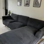 Grey L Shape Sofa