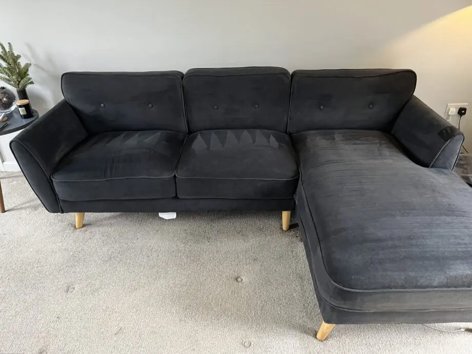 Grey L Shape Sofa
