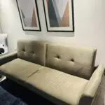 David Philips Used Sofa Bed Grey