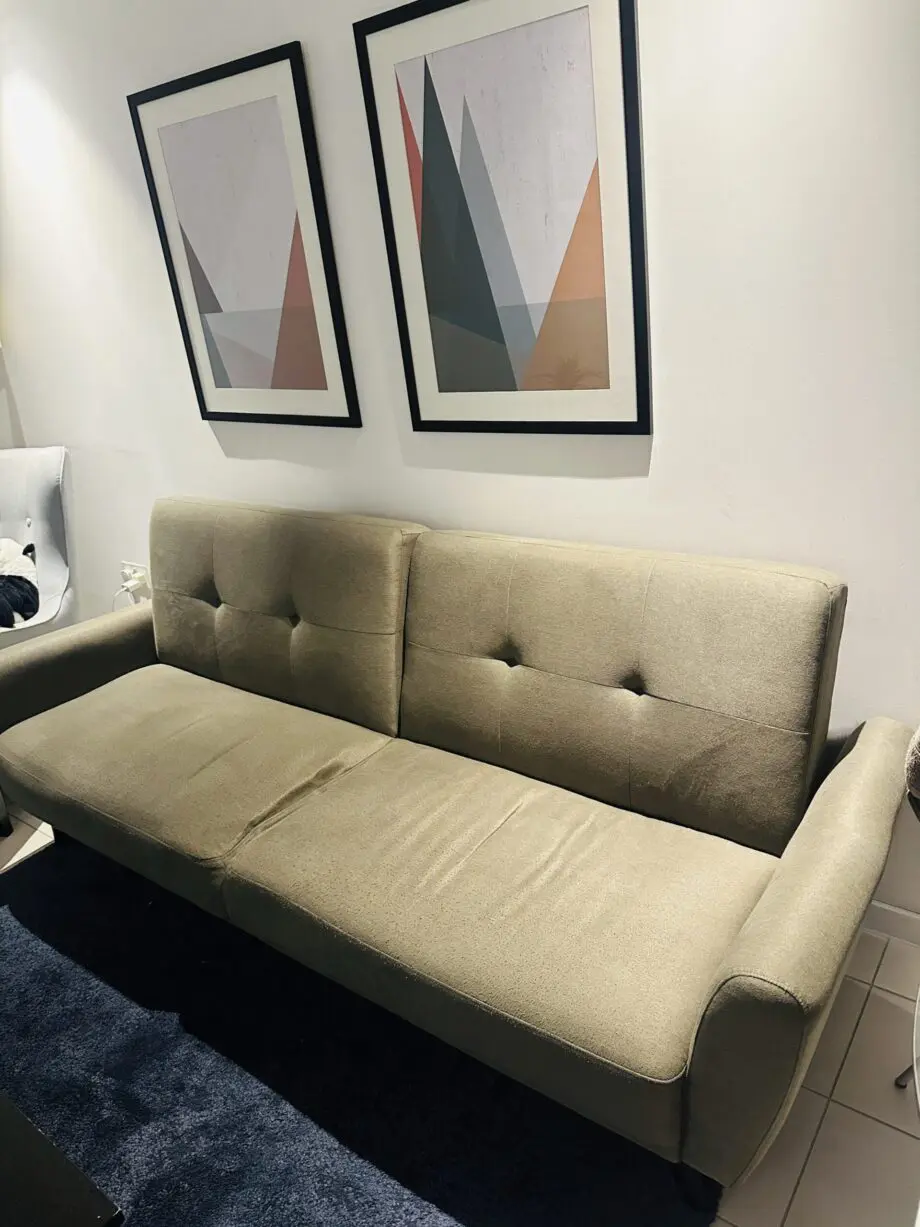 David Philips Used Sofa Bed Grey