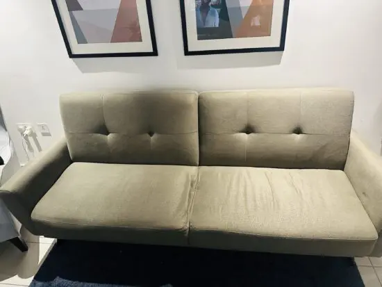 David Philips Used Sofa Bed Grey
