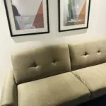 David Philips Used Sofa Bed Grey