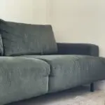 Habitat Julien Fabric 3 Seater Sofa - Dark Green