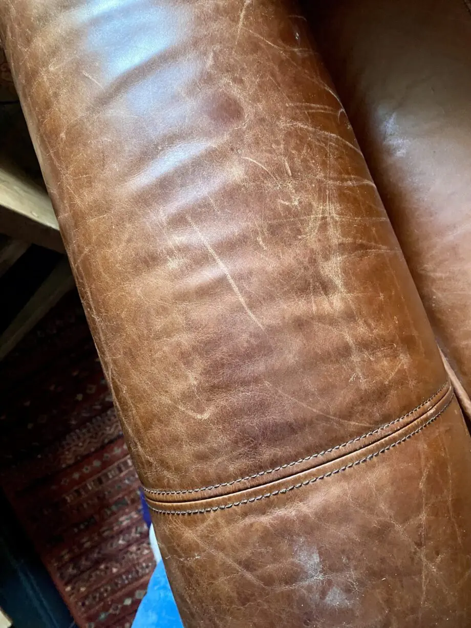 Vintage Leather Armchair