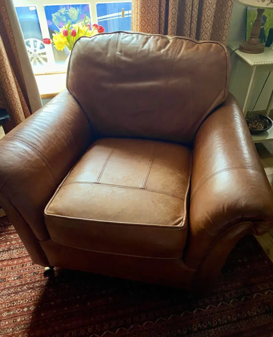 Vintage Leather Armchair