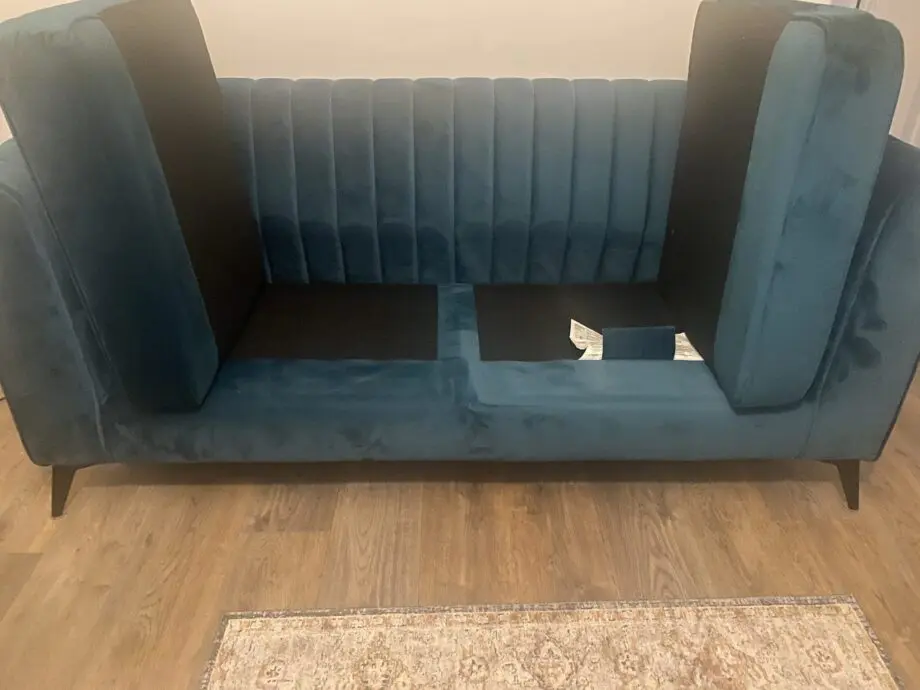 2 seat leather sofa from next and SEATER SOFA IN TURQUOISE VELVET