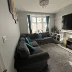 IKEA grey sofa