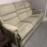 Sherborne Three - Seater Sofa, foot stool & reclining arm chair
