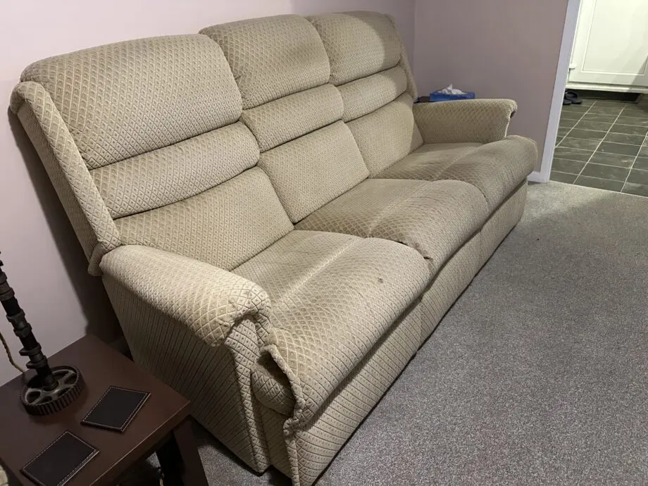 Sherborne Three - Seater Sofa, foot stool & reclining arm chair