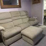 Sherborne Three - Seater Sofa, foot stool & reclining arm chair