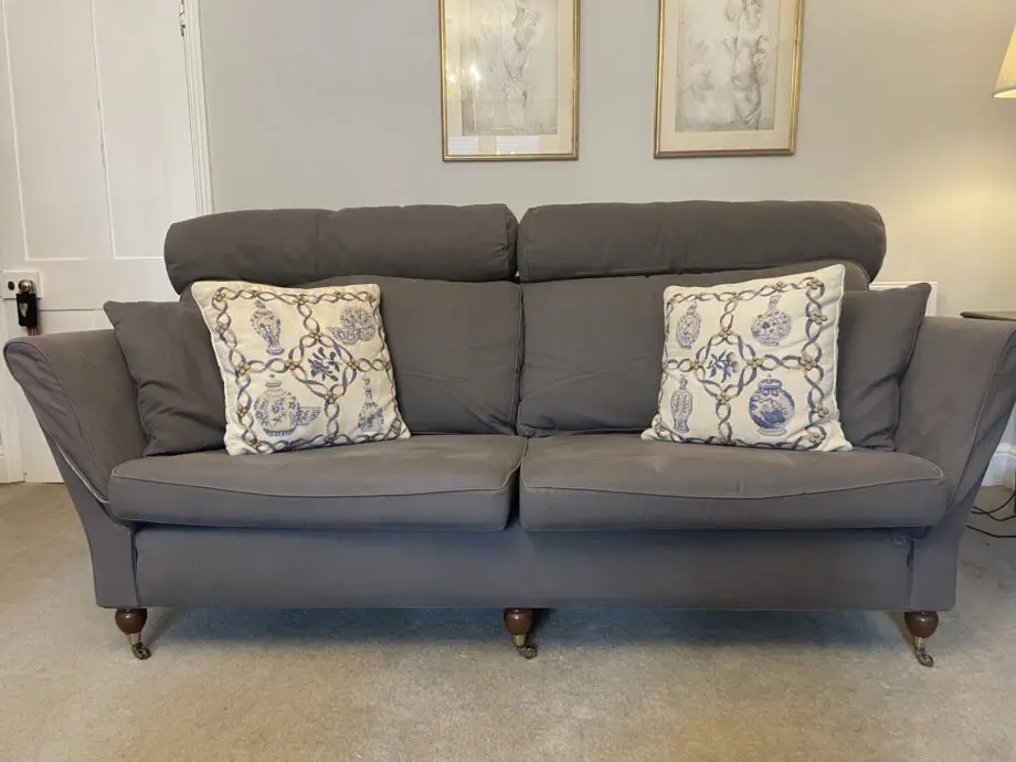 Sofa Set Grey - 3 and 2 Seater & Armchair