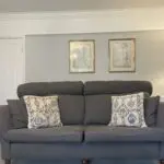 Sofa Set Grey - 3 and 2 Seater & Armchair