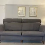 Sofa Set Grey - 3 and 2 Seater & Armchair