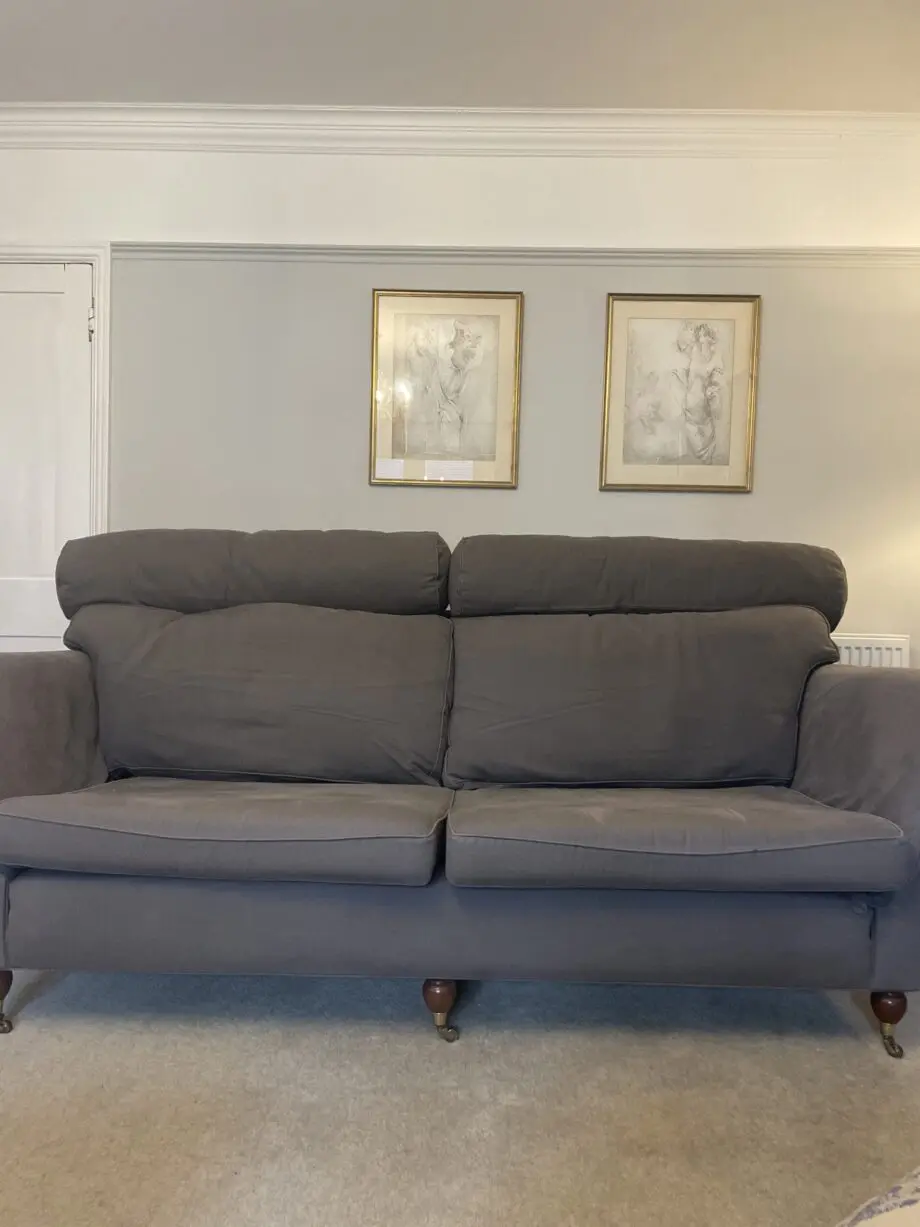 Sofa Set Grey - 3 and 2 Seater & Armchair
