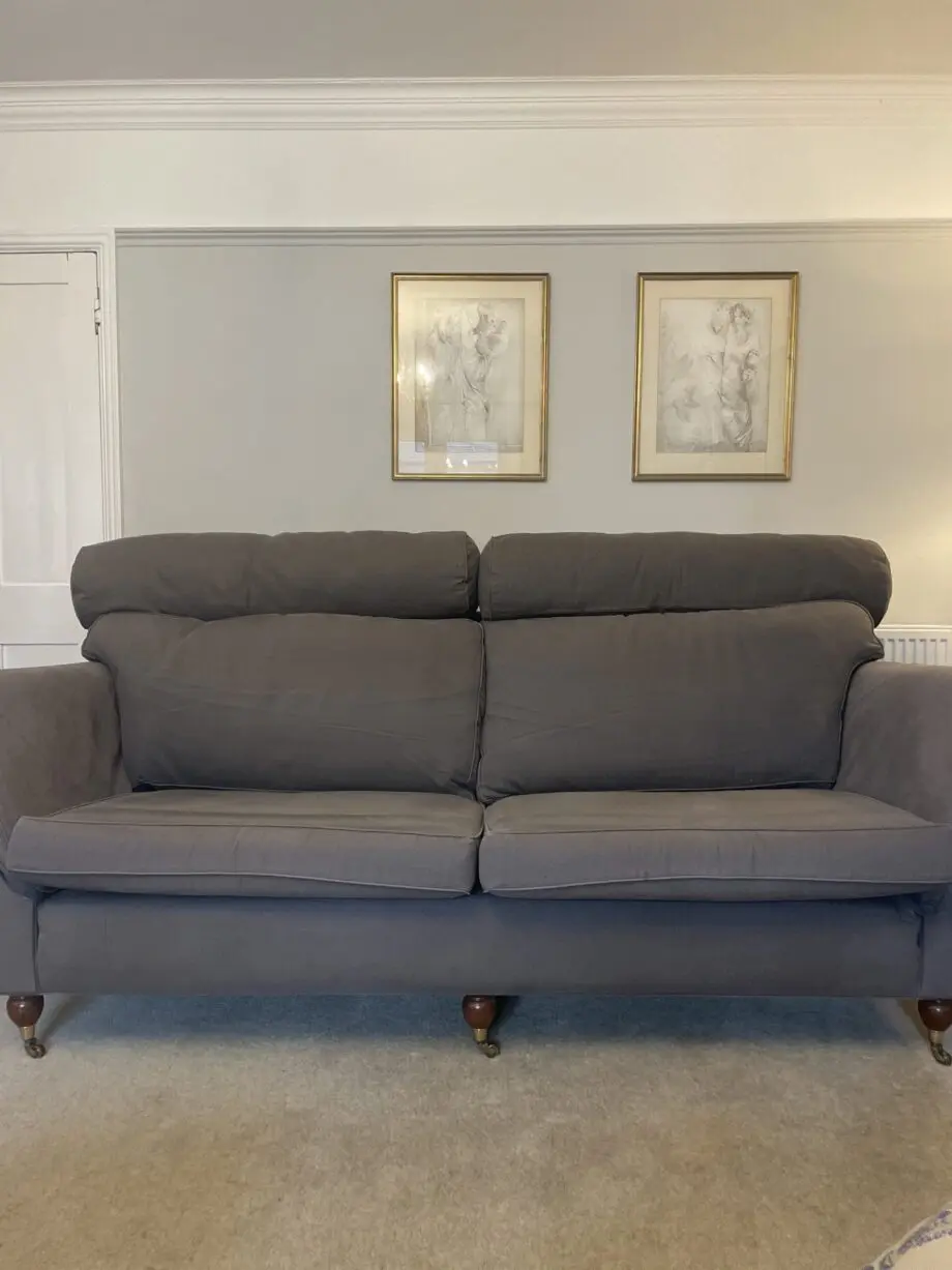 Sofa Set Grey - 3 and 2 Seater & Armchair