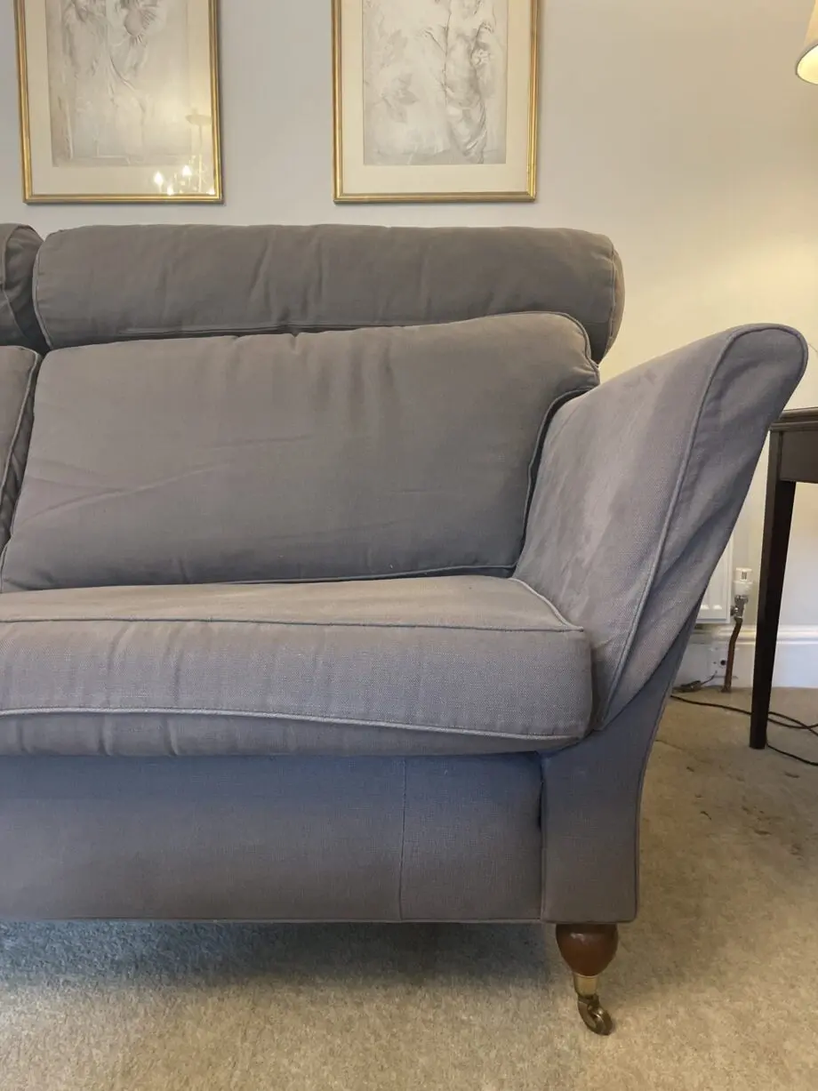 Sofa Set Grey - 3 and 2 Seater & Armchair