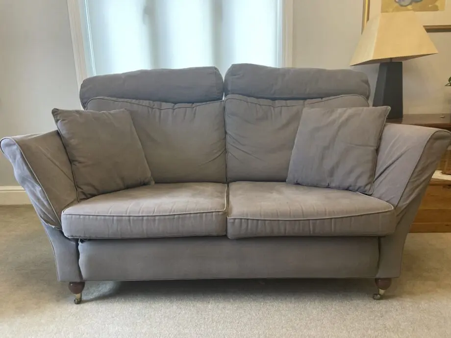 Sofa Set Grey - 3 and 2 Seater & Armchair