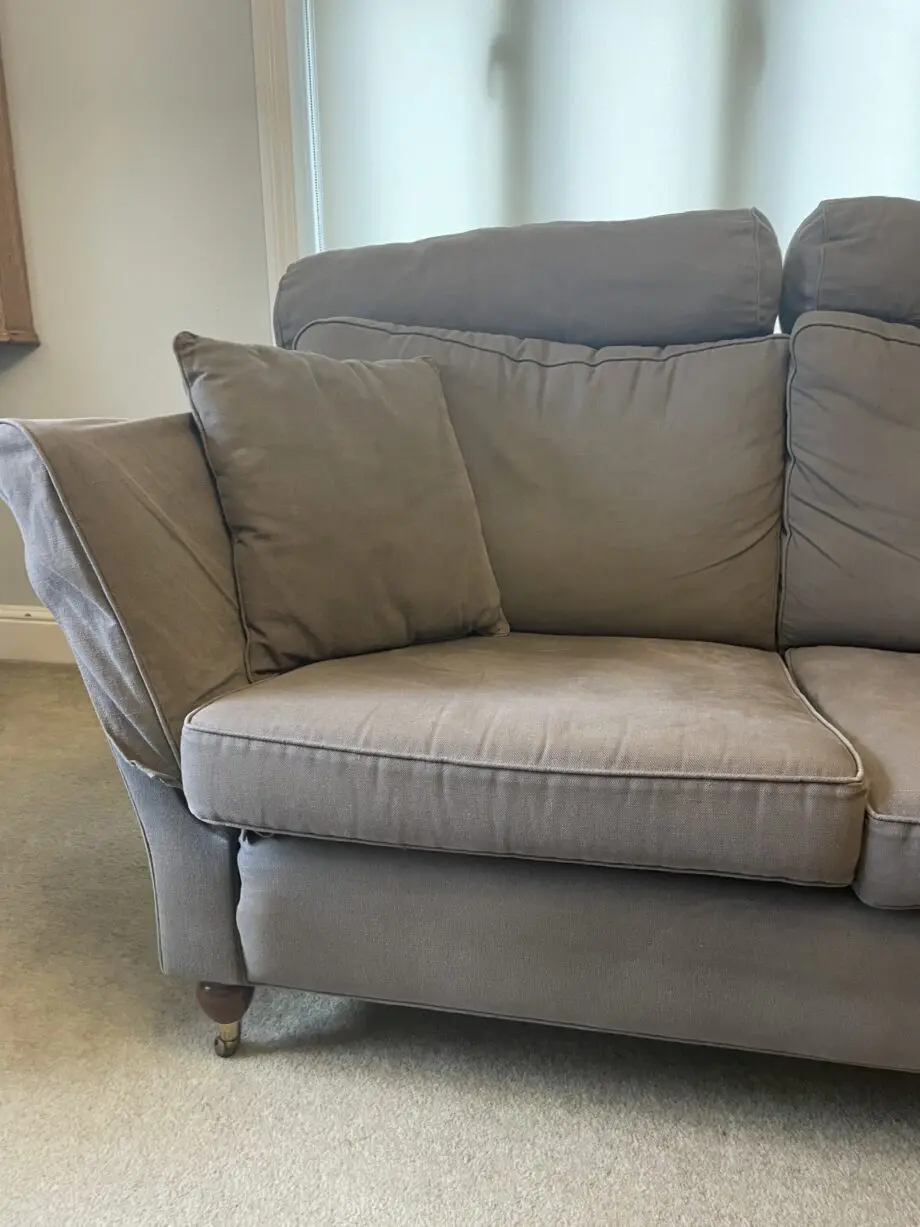 Sofa Set Grey - 3 and 2 Seater & Armchair