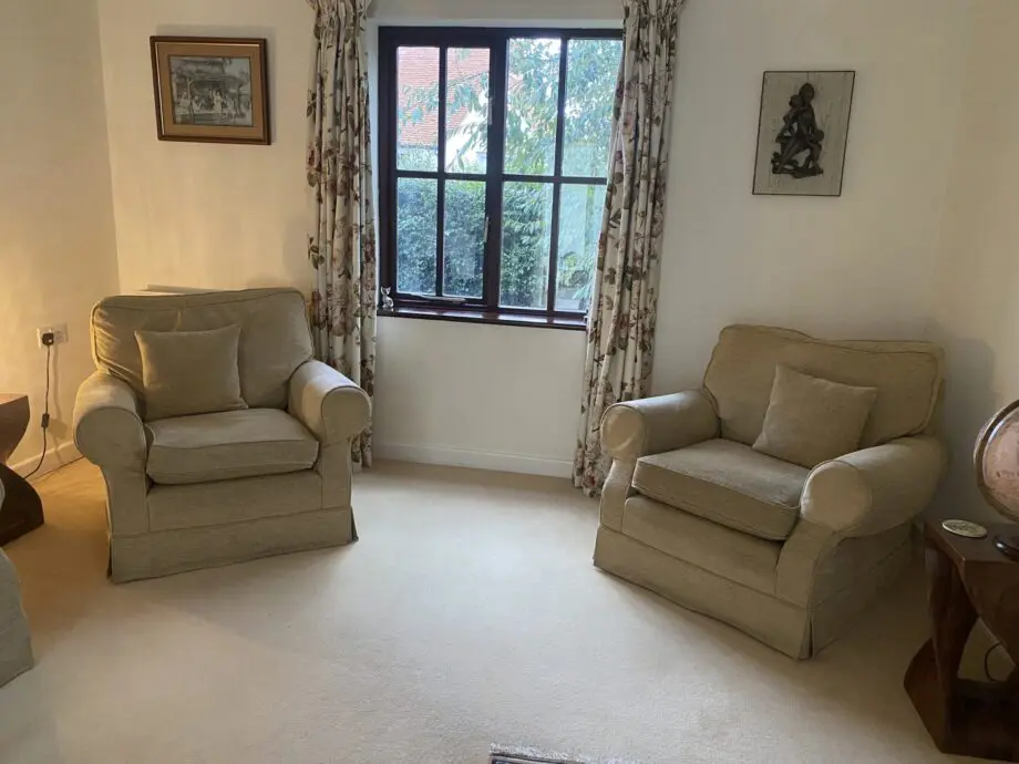 Matching sofa and two chairs