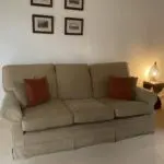 Matching sofa and two chairs