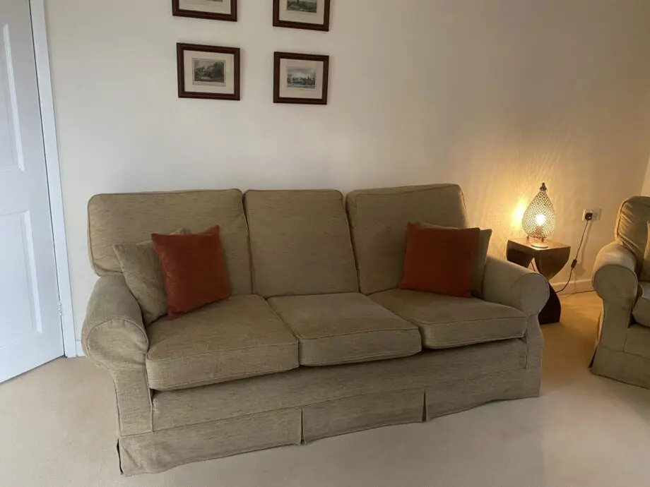 Matching sofa and two chairs