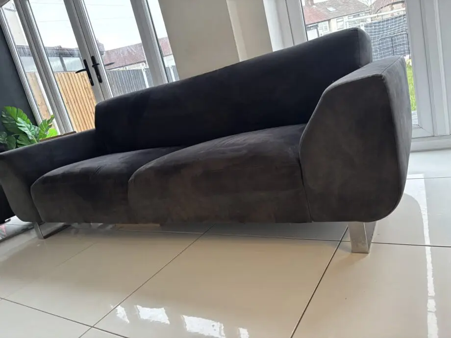 DFS black sofa