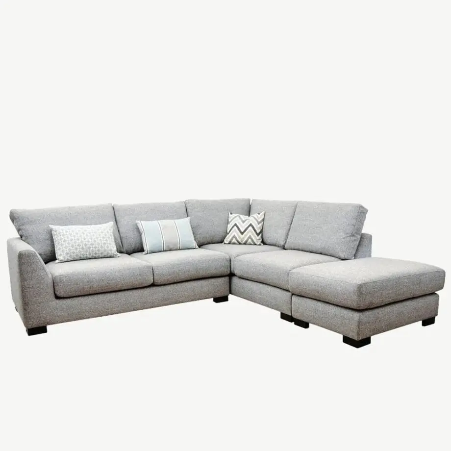 Monroe Corner Group with Footstool