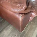 3 Seater DFS sofa (Brown) leather sofa