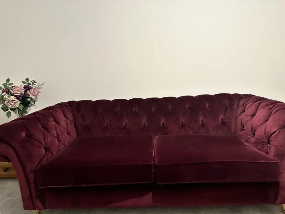 Purple next sofa