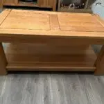 DFS Sofa and OAK Tea Table