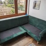 Loaf corner sofa in clever velvet