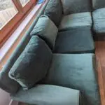 Loaf corner sofa in clever velvet
