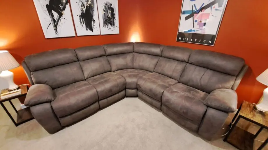 Moreno, Corner Sofa with 2 Power Recliners