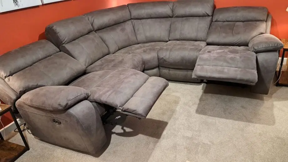 Moreno, Corner Sofa with 2 Power Recliners