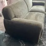 Next Plush Chenille Moss Green Jude 3 Seater Sofa
