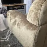Next Plush Chenille Moss Green Jude 3 Seater Sofa