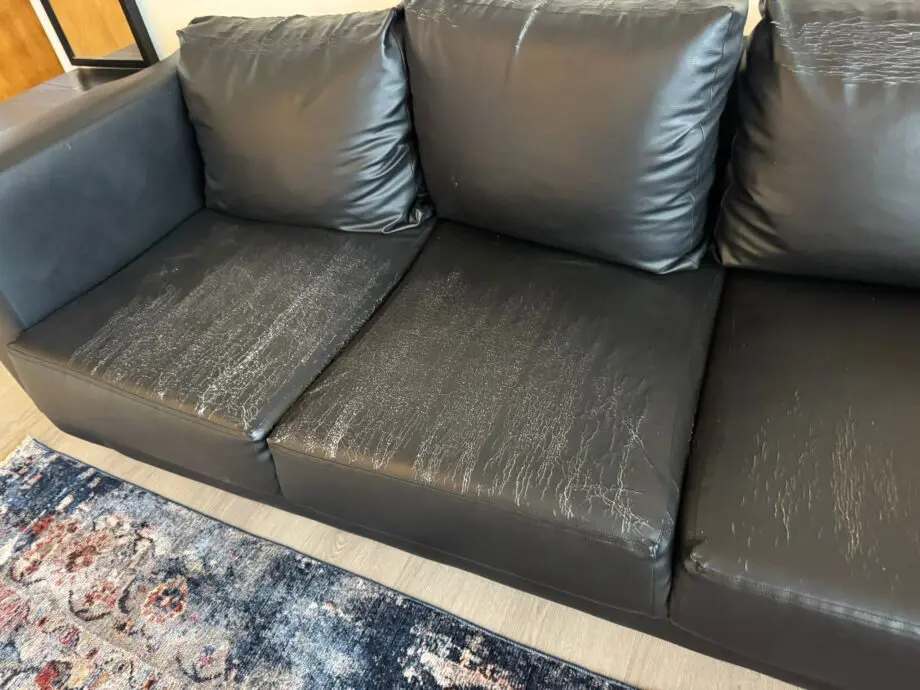 Black 3 Seater Sofa