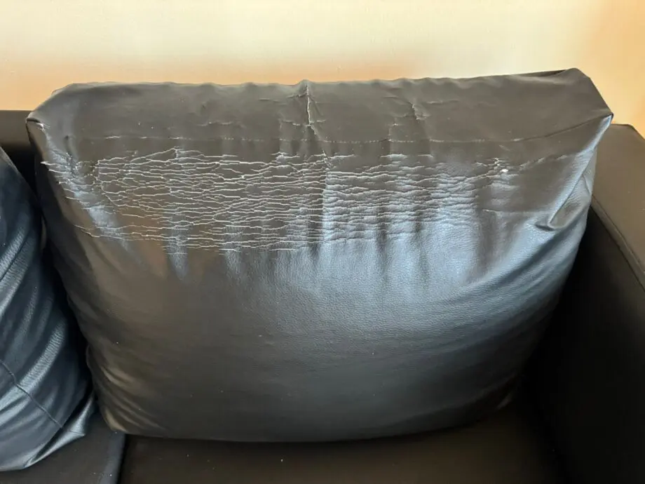 Black 3 Seater Sofa