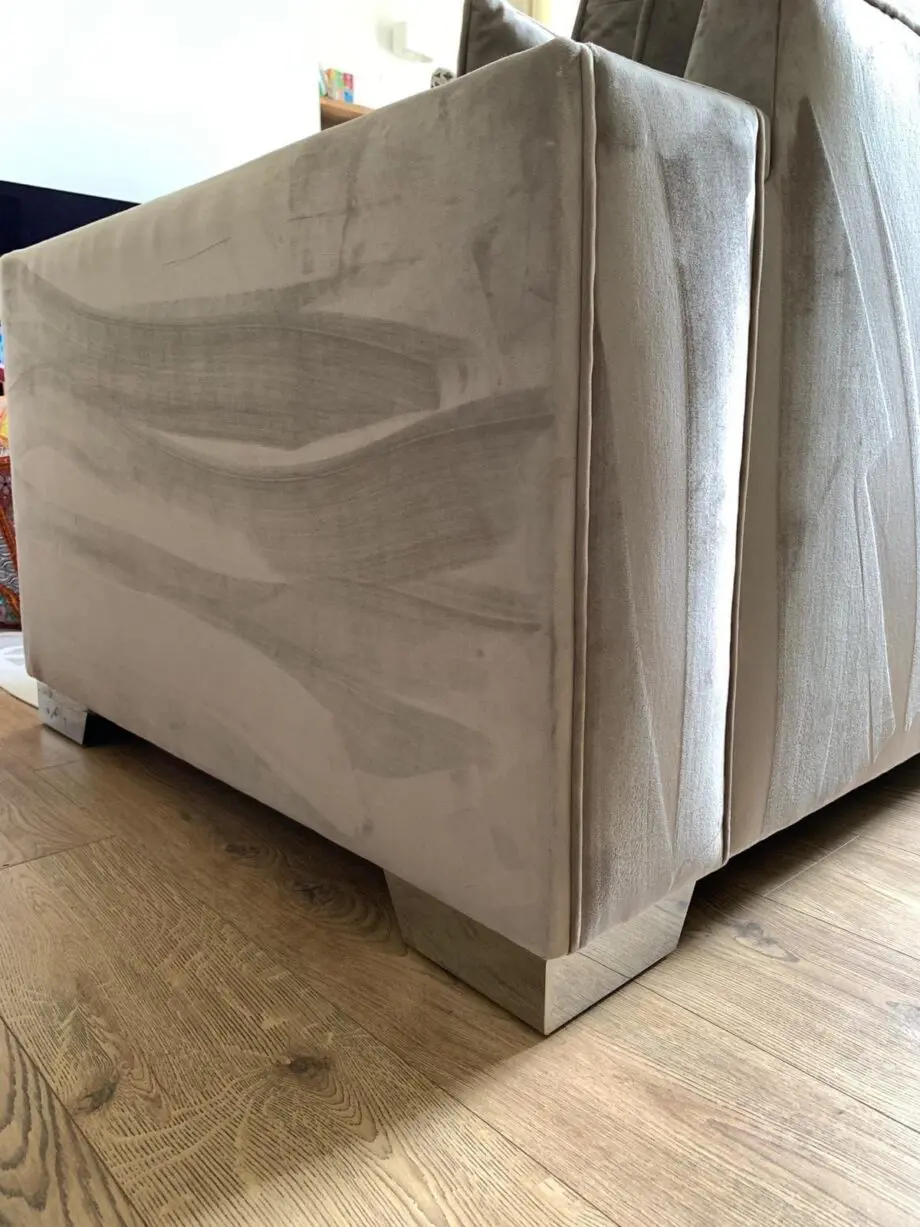 Bespoke handmade extra wide arm rest