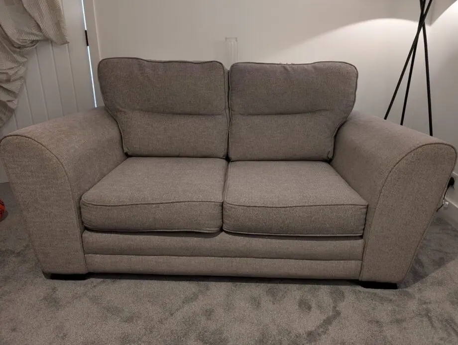 SCS grey 2 seater