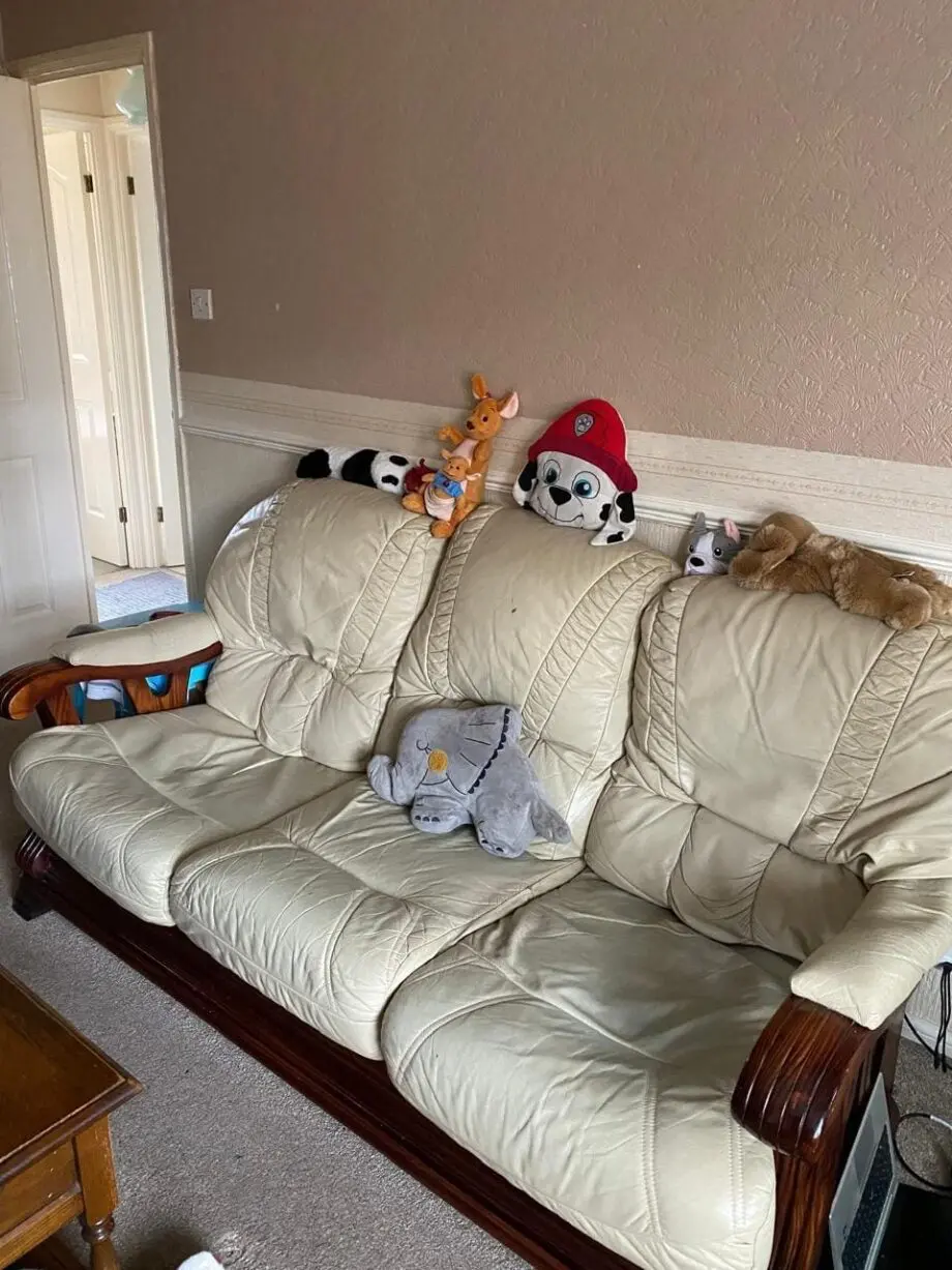 A 3 seater Sofa and arm chair