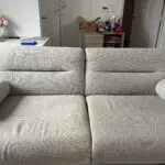 Ikea, Grey and white, Sofa
