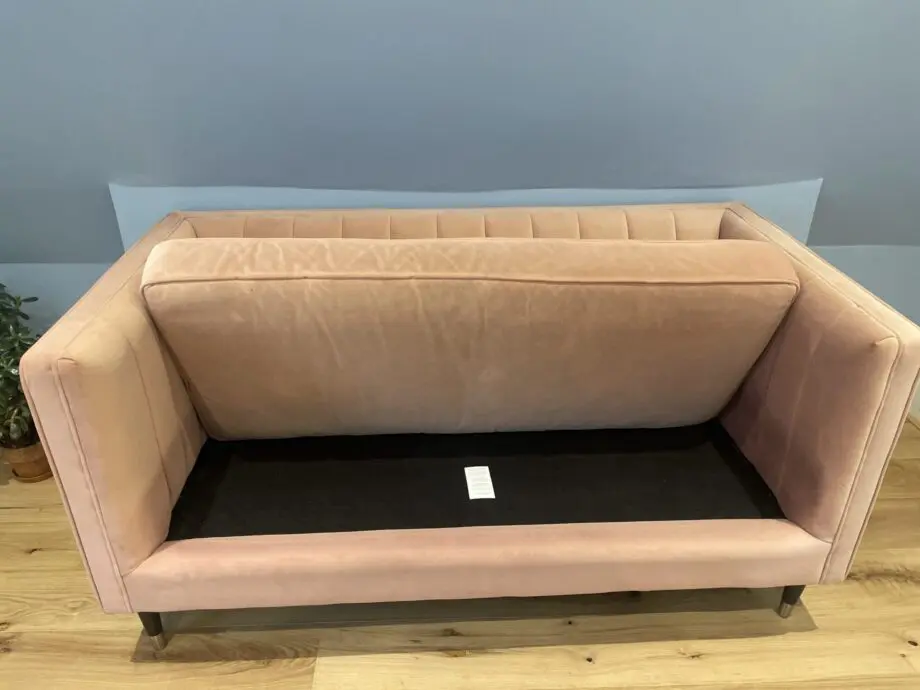 Made Evadine Blush Pink 2 seater sofa
