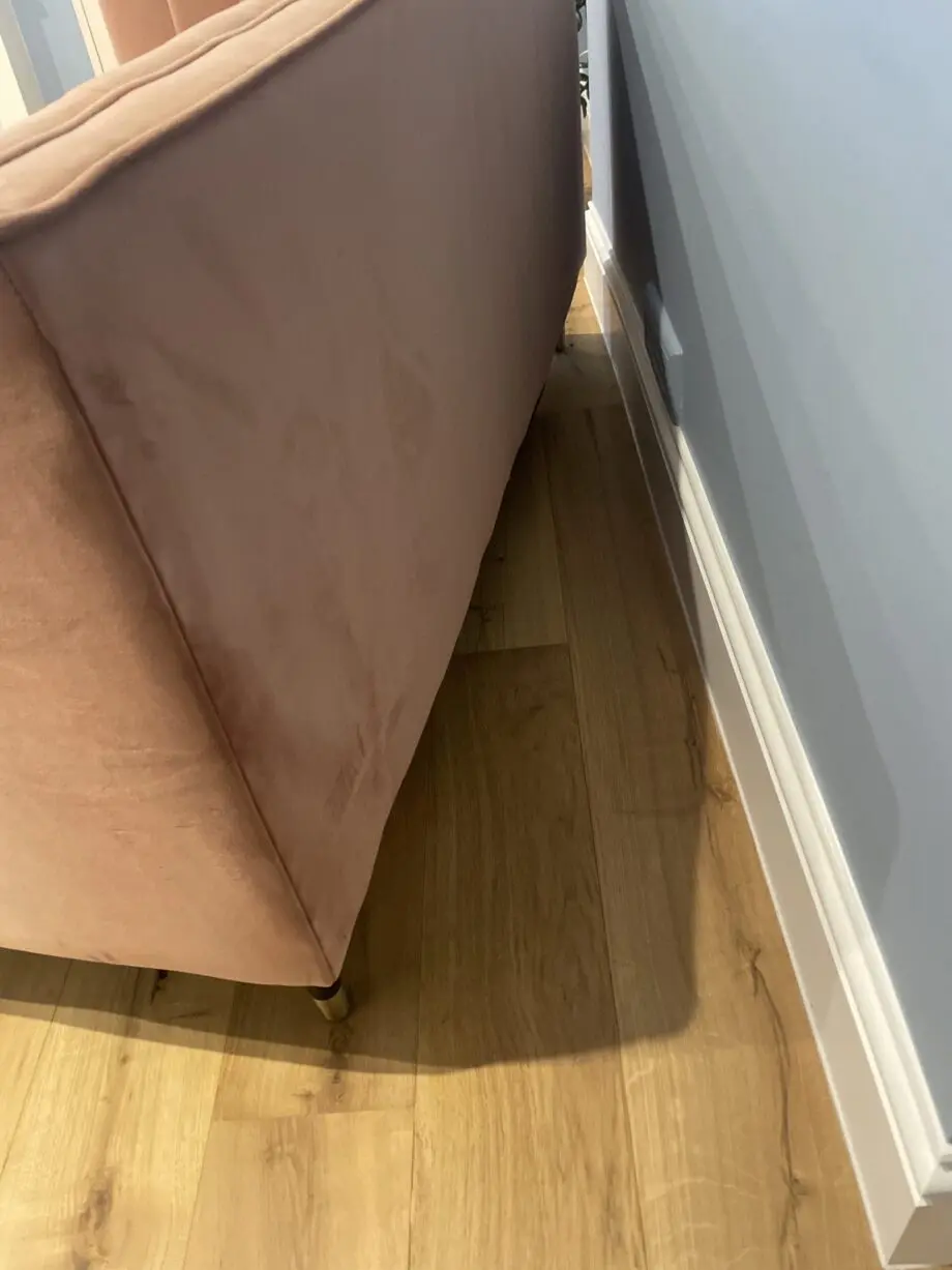 Made Evadine Blush Pink 2 seater sofa