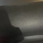 Black and red couch