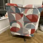 Statement swivel chair!
