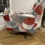 Statement swivel chair!