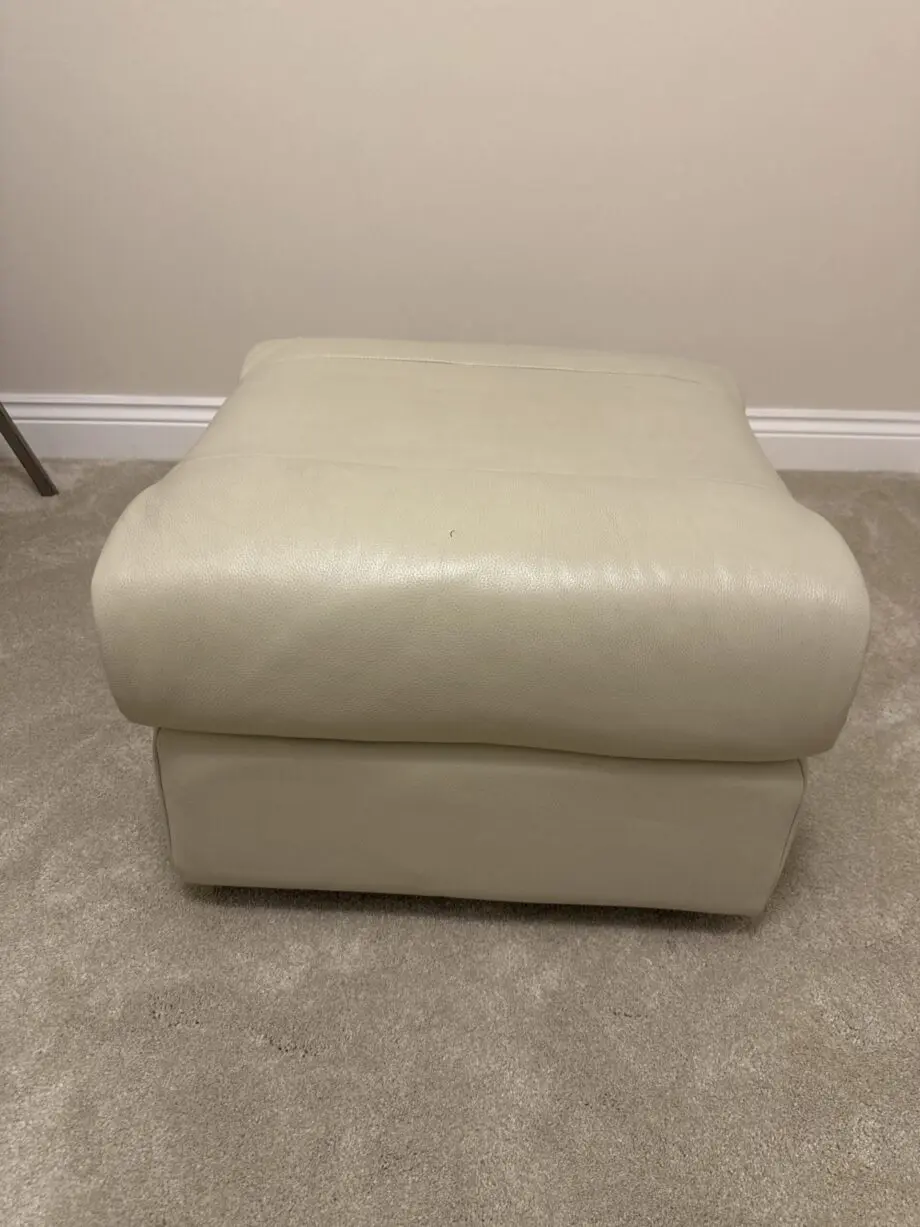 Sofology Leather Gracy storage footstool