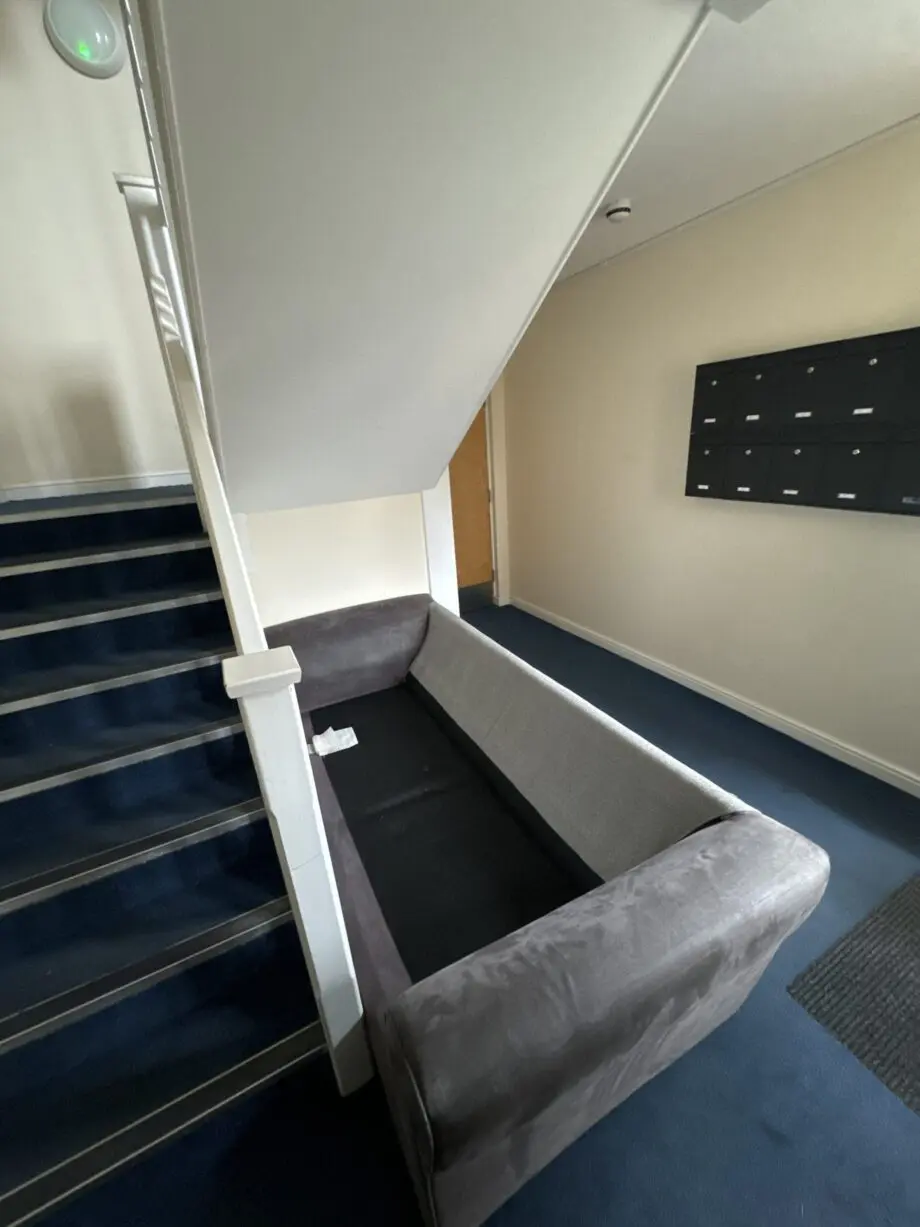 Grey 2 Seater Corner Sofa